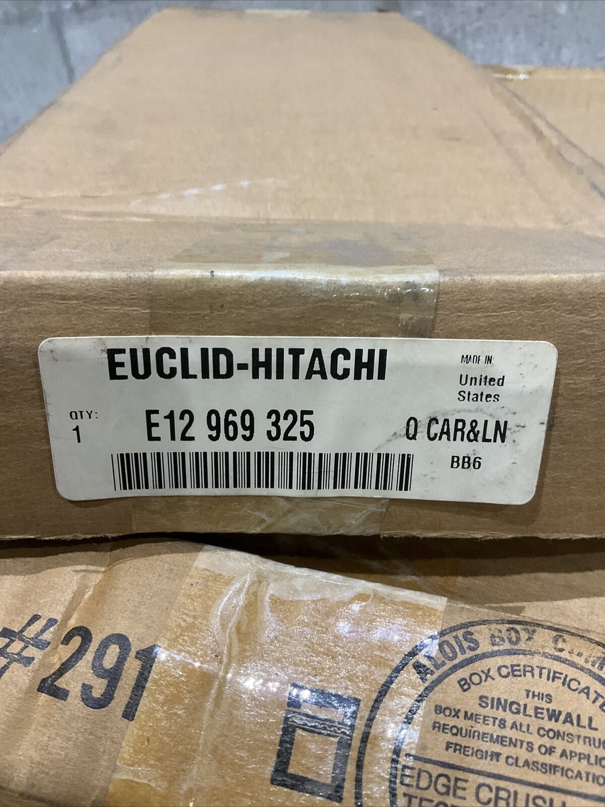 EUCLID HITACHI E12969325 BRAKE LINING 476