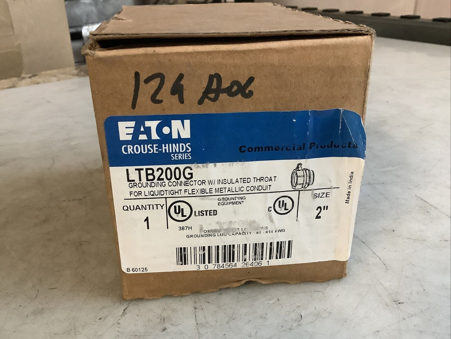 EATON LTB200G LIQUIDTIGHT CONNECTOR 2IN 476