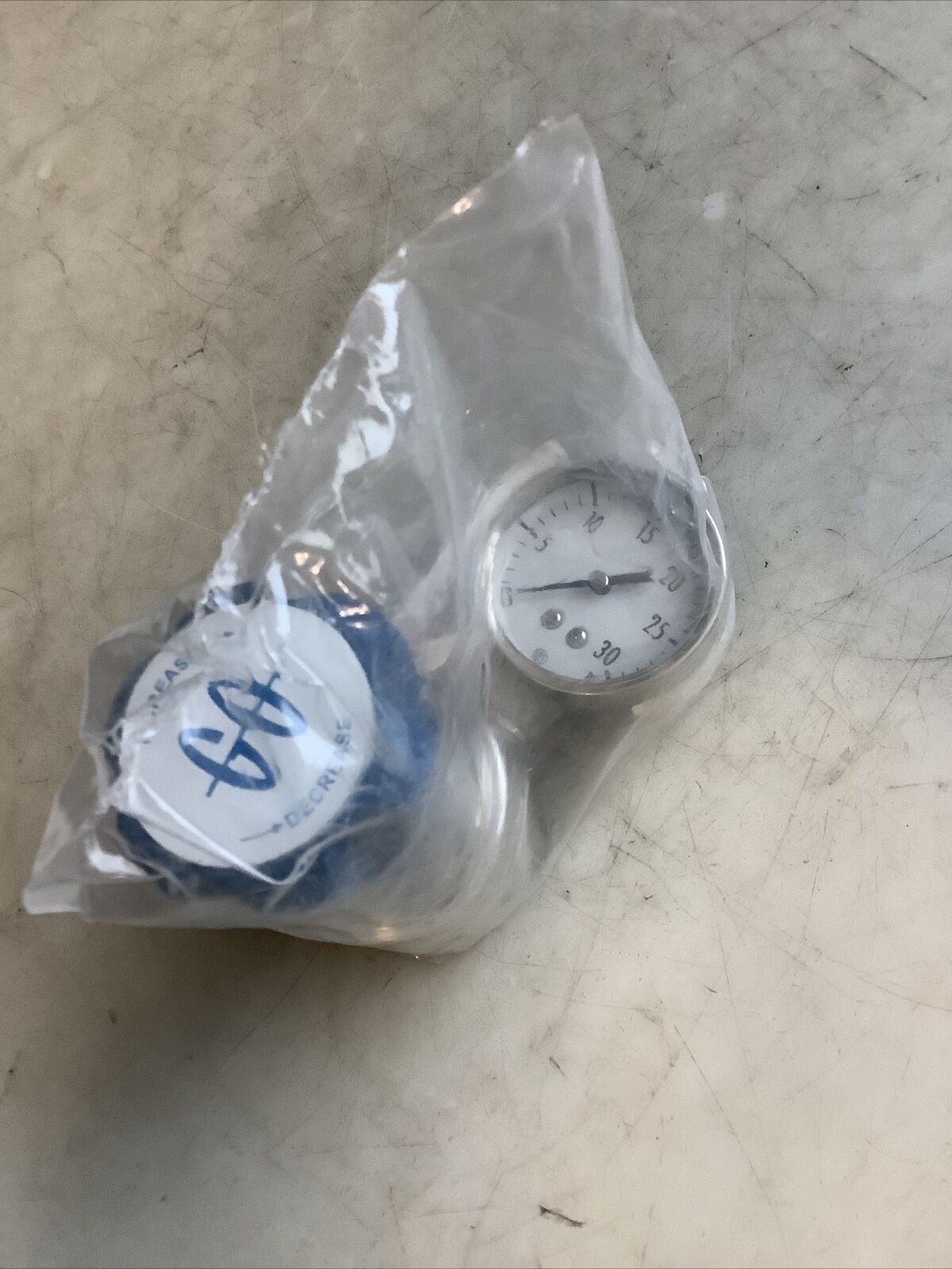 GO PR1-102850 PRESURE REGULATOR W/ GAUGE 0-25 PSIG 476