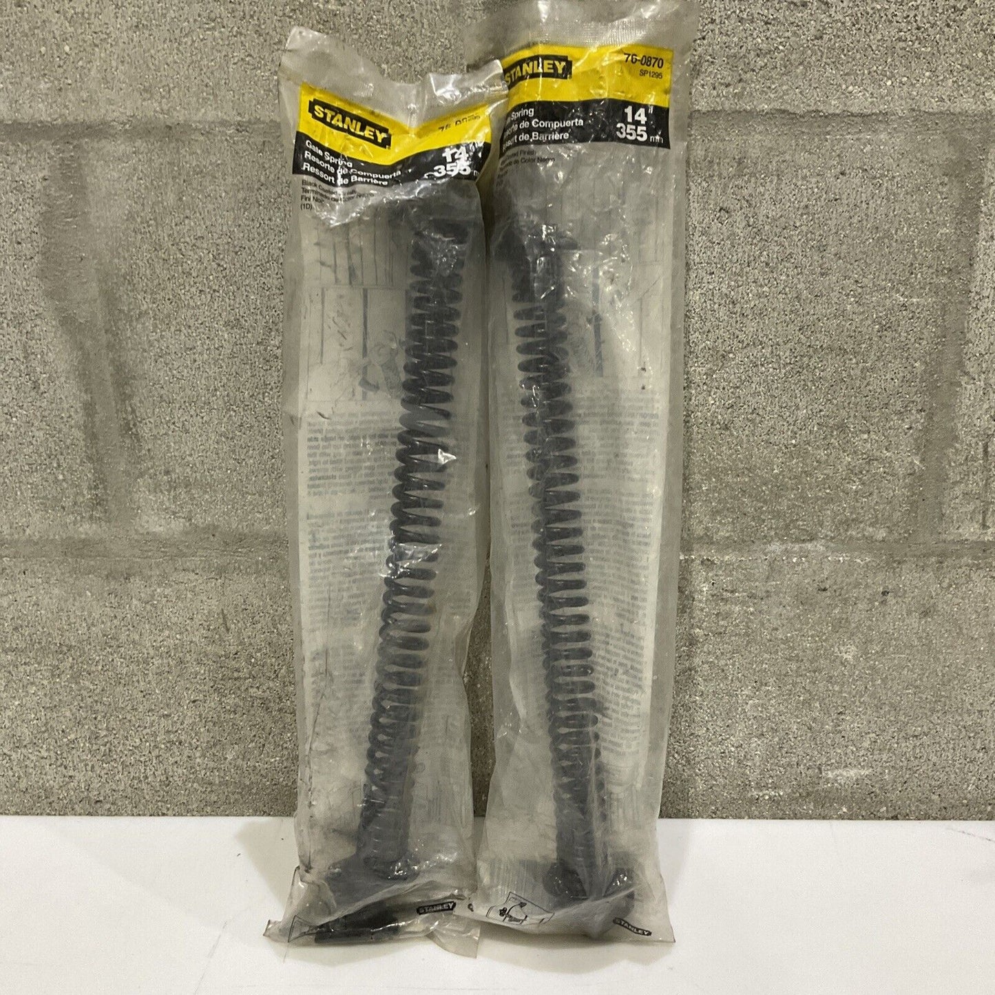 STANLEY 76-0870 GATE SPRING 14” 355 MM LOT OF 2 476