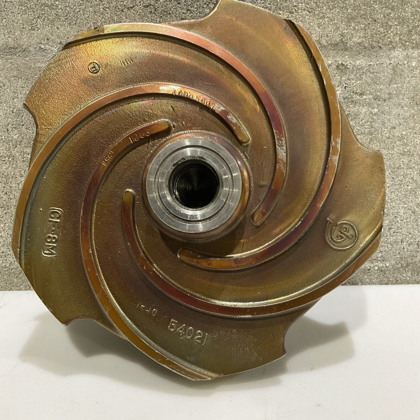 GOULDS PUMPS 54021 STAINLESS IMPELLER 5 VANE 476