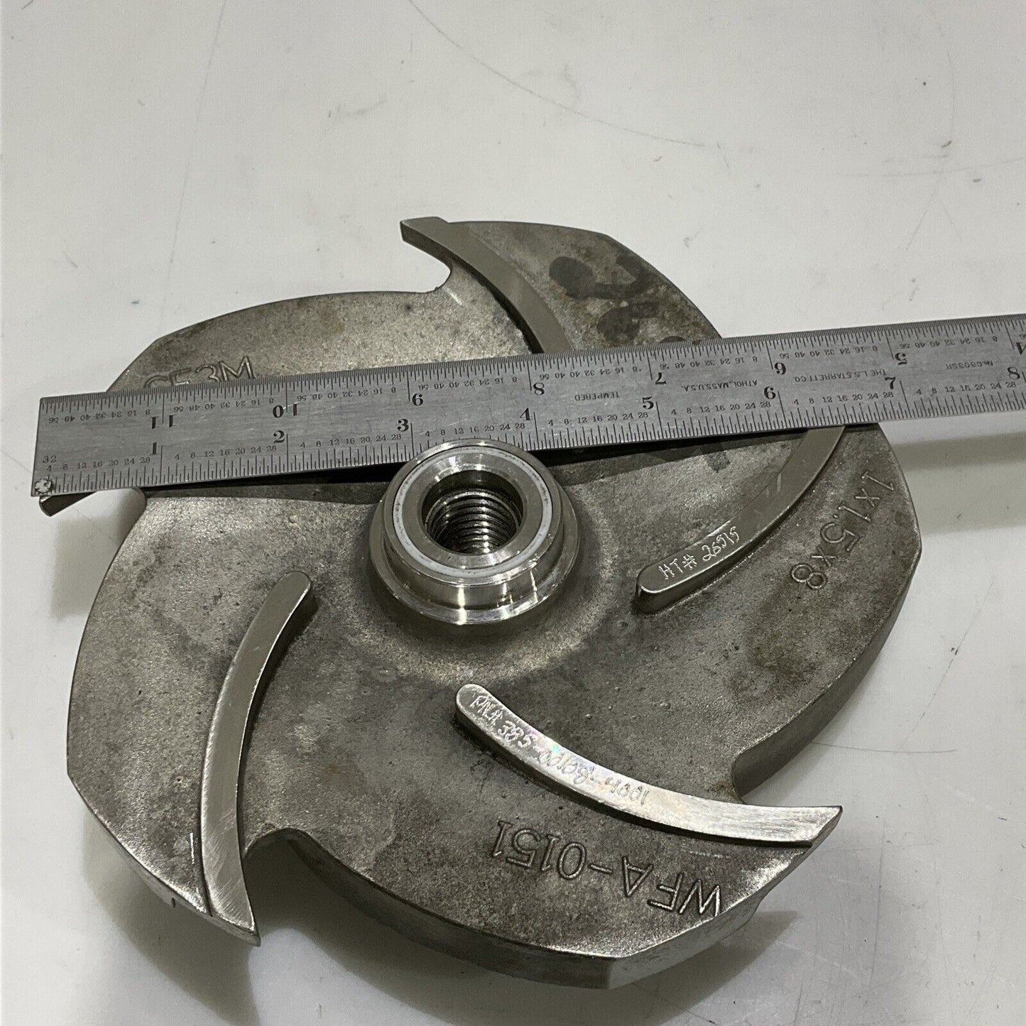 WFA-0151 385-00108-4001 STAINLESS IMPELLER 5 VANE 1X1.5X8 476