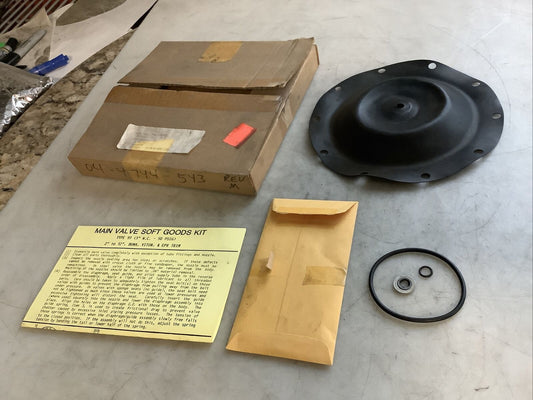 PENTAIR 04.4744.543 DIAPHRAGM O-RING SEAT MAIN VALVE KIT 476