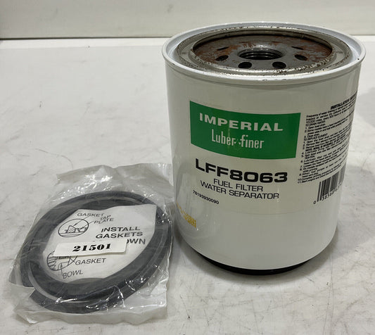 IMPERIAL LFF8063 FUEL FILTER WATER SEPERATOR 476