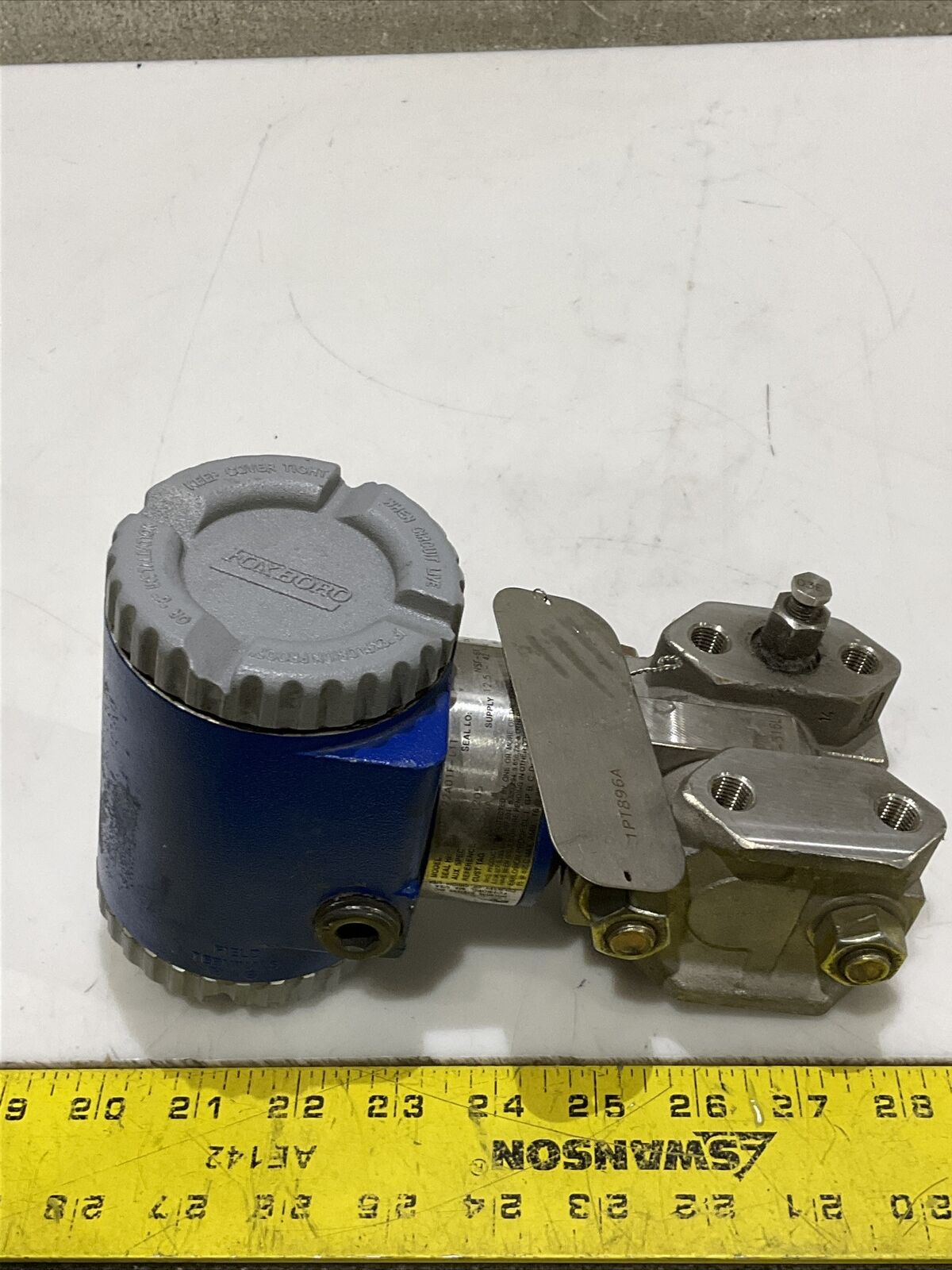 FOXBORO IGP20-T22A01GF-L1T DIFFERENTIAL PRESSURE TRANSMITTER 476