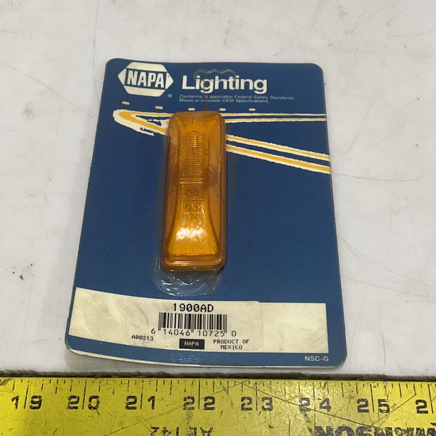 NAPA LIGHTINGS 1900AD AMBER SIDE MARKER LIGHT LAMP LOT OF 4 476