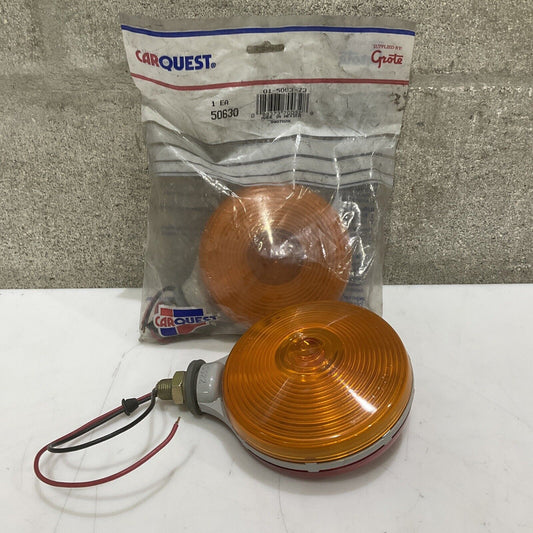 CARQUEST GROTE 50630 TURN LAMP DOUBLE FACE RED YELLOW LOT OF 2 476