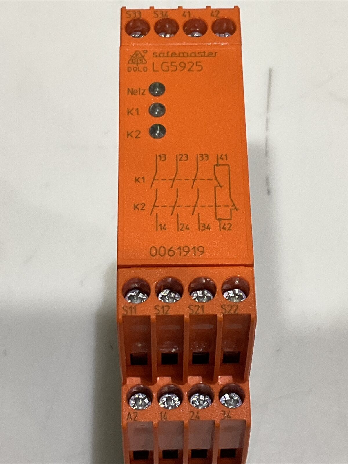 DOLD SAFEMASTER LG5925.48/61 Z NOT-AUS-MODUL EMERGENCY STOP MODULE CDM