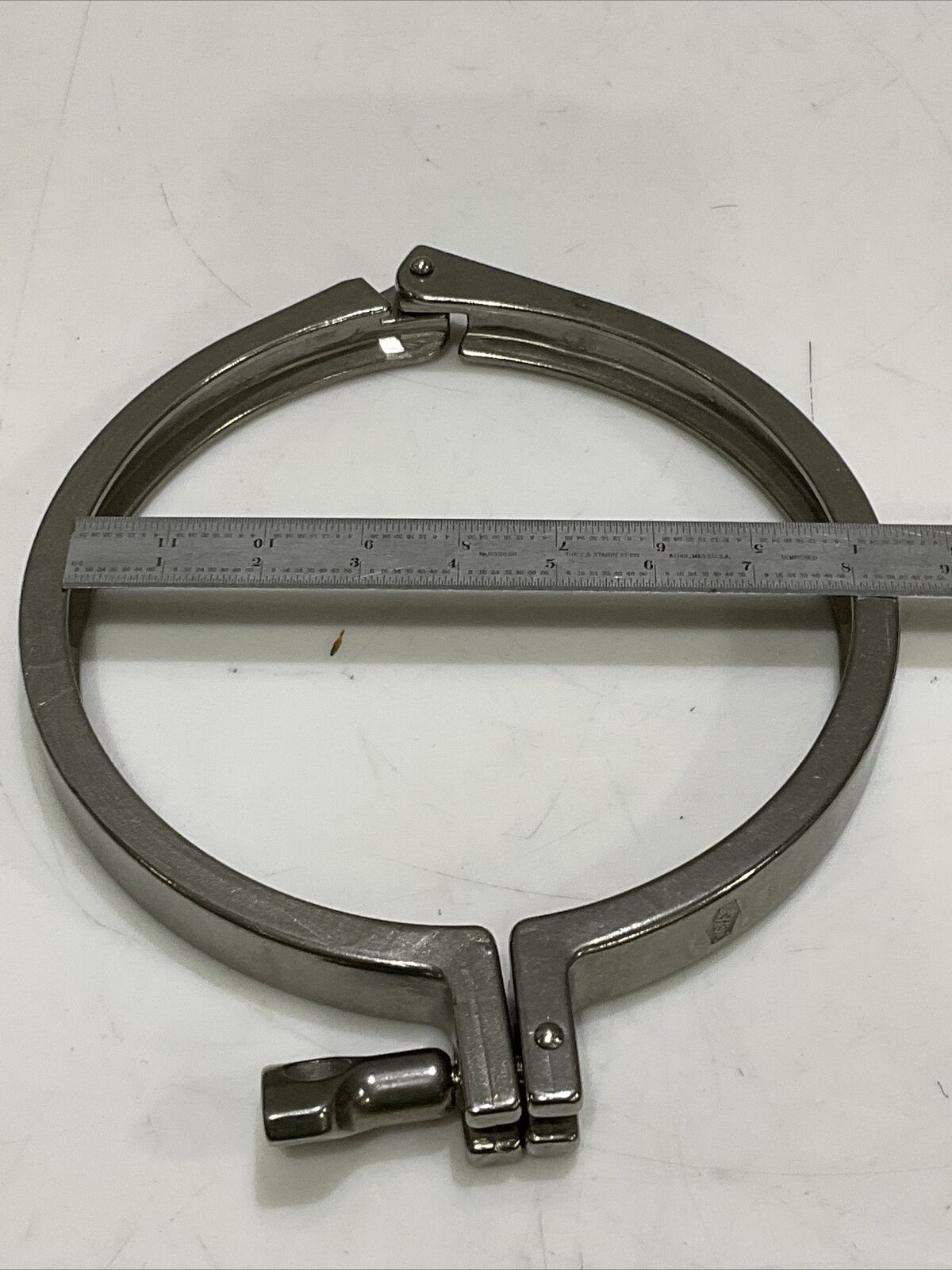 DIXON 800 VALVE CLAMP 8” HEAVY DUTY STAINLESS STEEL CDM