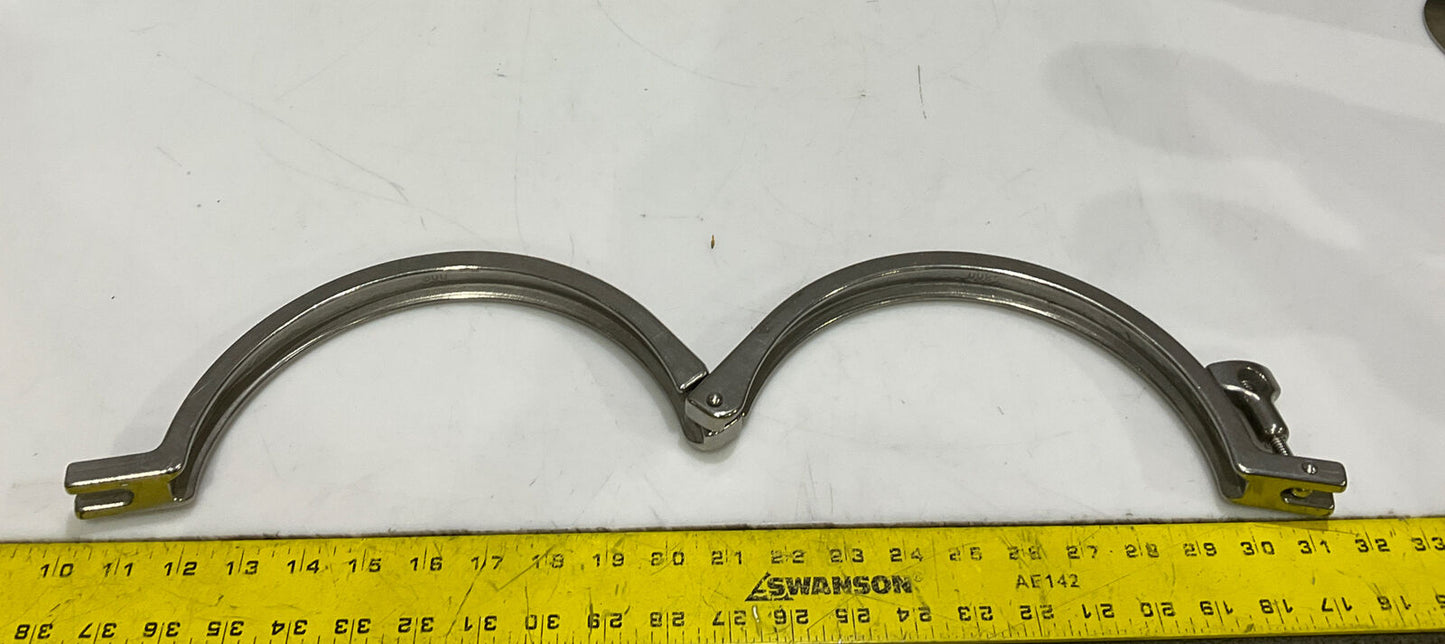 DIXON 800 VALVE CLAMP 8” HEAVY DUTY STAINLESS STEEL CDM