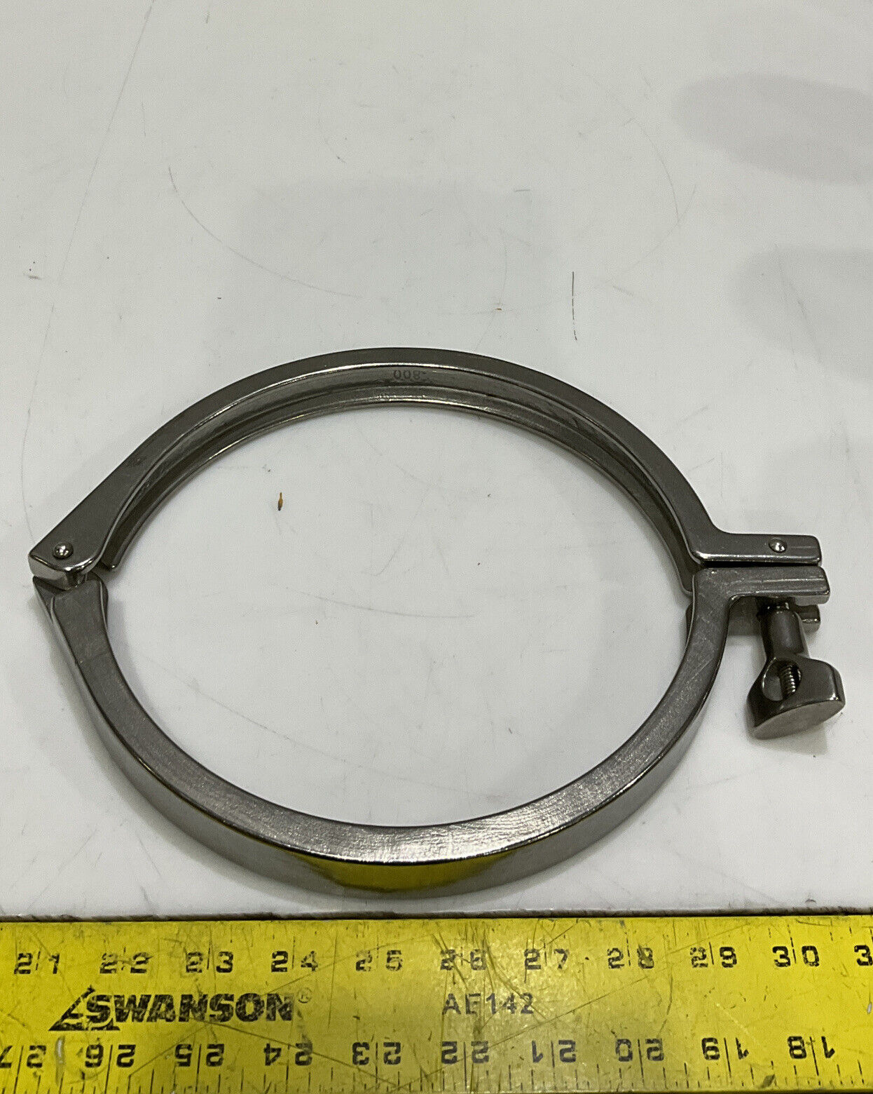 DIXON 800 VALVE CLAMP 8” HEAVY DUTY STAINLESS STEEL CDM