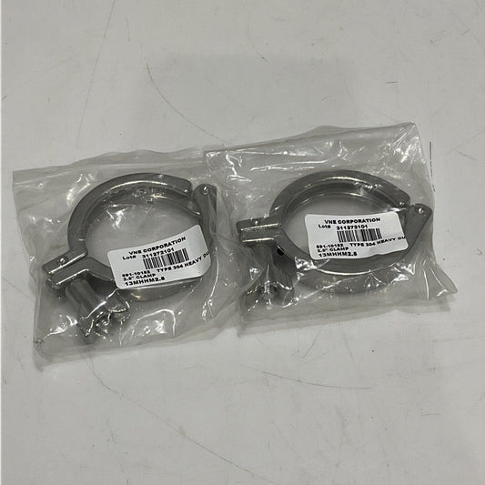 VE 691-10152 HEAVY DUTY CLAMP 2.5” 304 13MHHM2.5 LOT OF 2 CDM