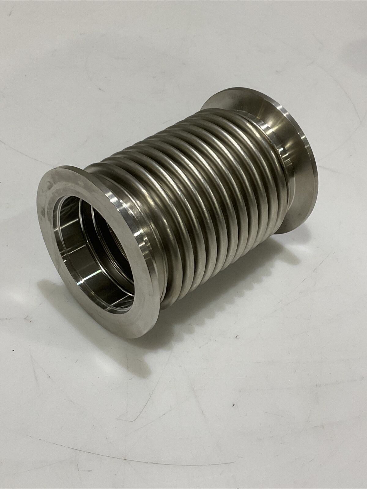 MKS ISO-KF 50 BELLOWS SECTION STAINLESS STEEL VACCUM FLANGE FITTING CDM