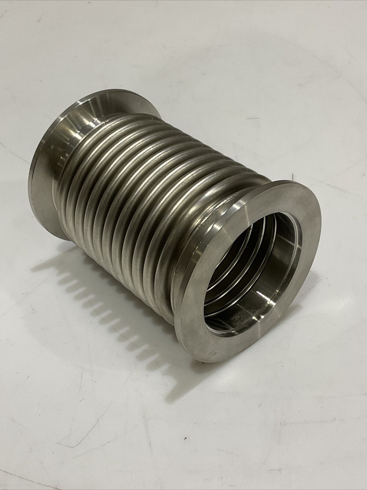 MKS ISO-KF 50 BELLOWS SECTION STAINLESS STEEL VACCUM FLANGE FITTING CDM