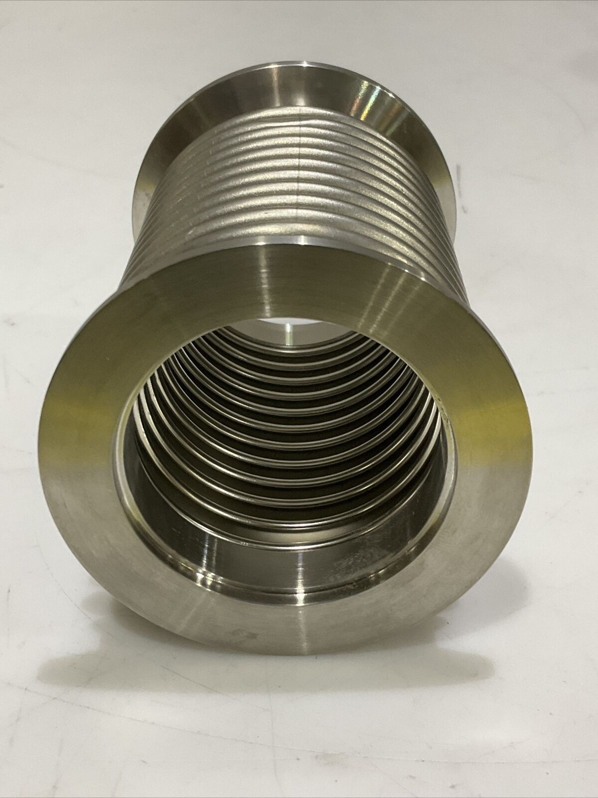 MKS ISO-KF 50 BELLOWS SECTION STAINLESS STEEL VACCUM FLANGE FITTING CDM