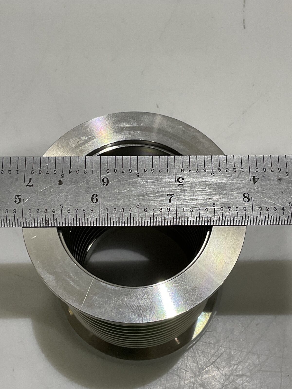 MKS ISO-KF 50 BELLOWS SECTION STAINLESS STEEL VACCUM FLANGE FITTING CDM