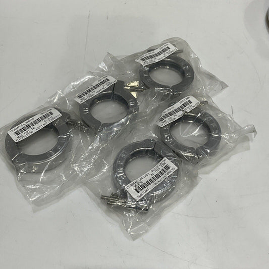 MKS NW-50 250296 AL CLAMP LOT OF 5 CDM