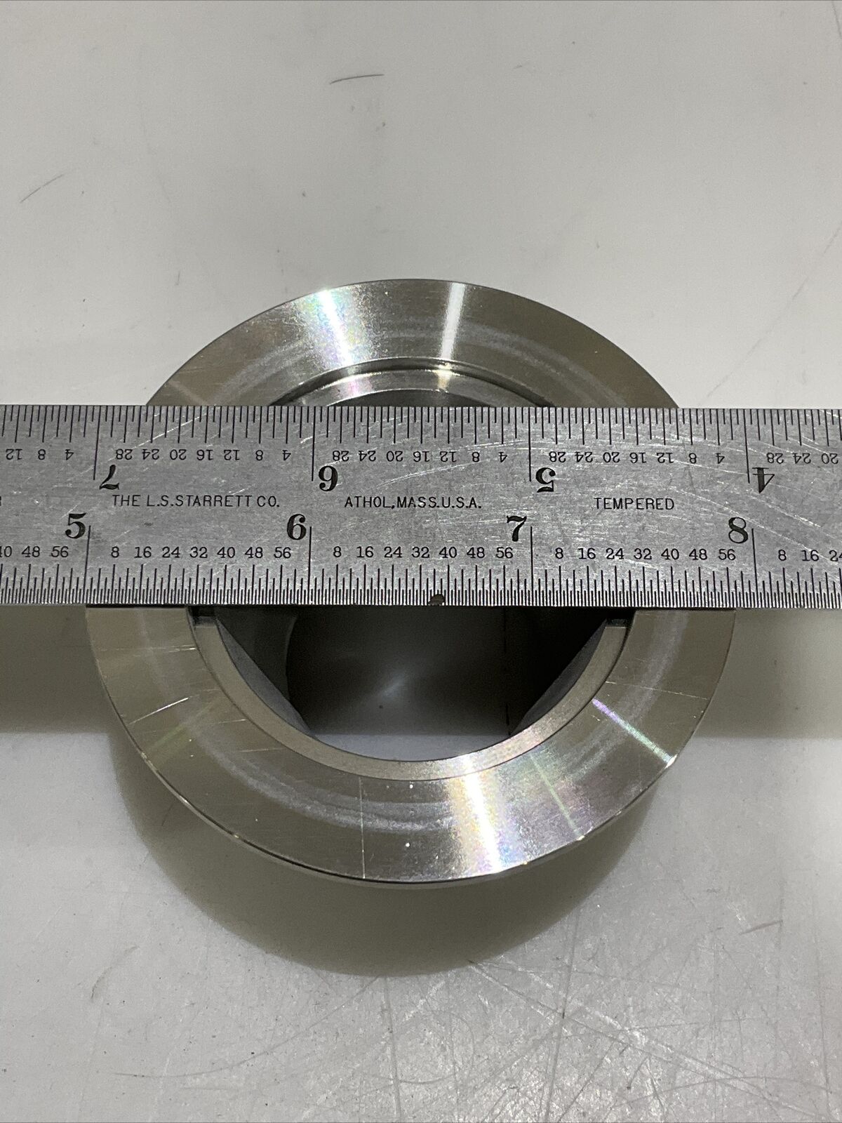 MKS ISO-KF 50 BELLOWS SECTION STAINLESS STEEL VACCUM FLANGE ASSEMBLY CDM