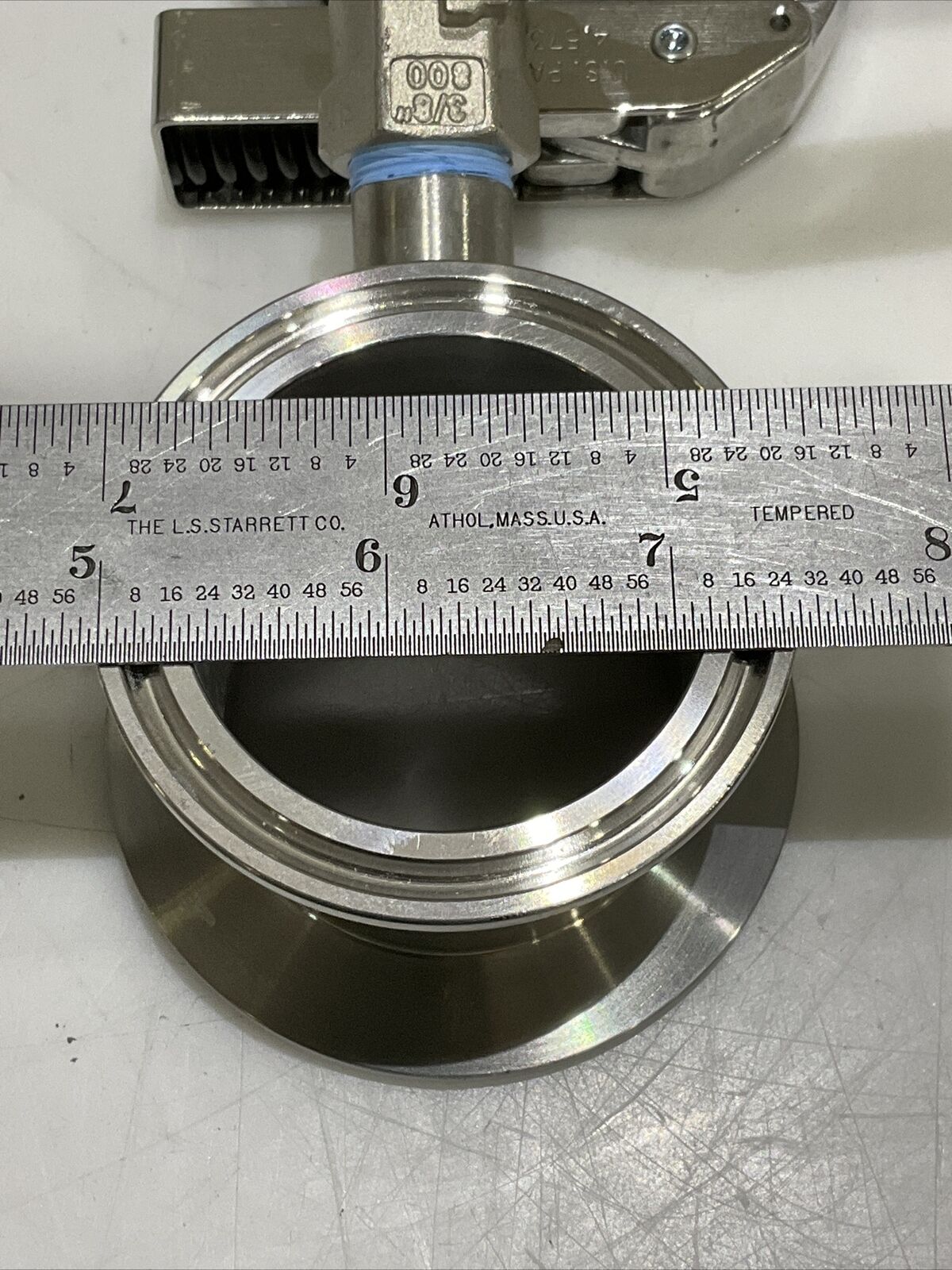 MKS ISO-KF 50 BELLOWS SECTION STAINLESS STEEL VACCUM FLANGE ASSEMBLY CDM