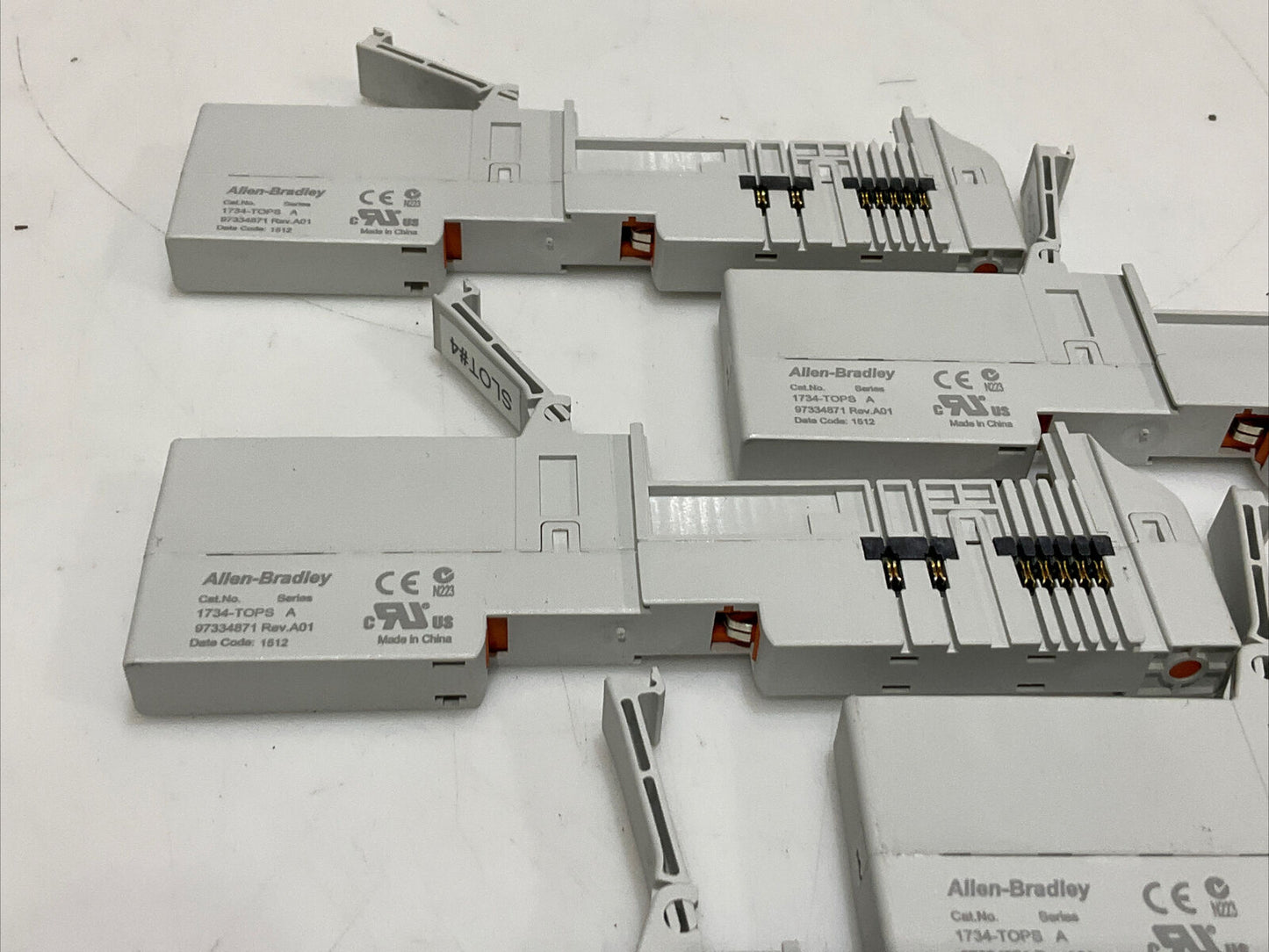 ALLEN BRADLEY 1734-TOPS 97334871 REV.A01 HIGH POWER OUTPUT MODULE LOT OF 5 CDM