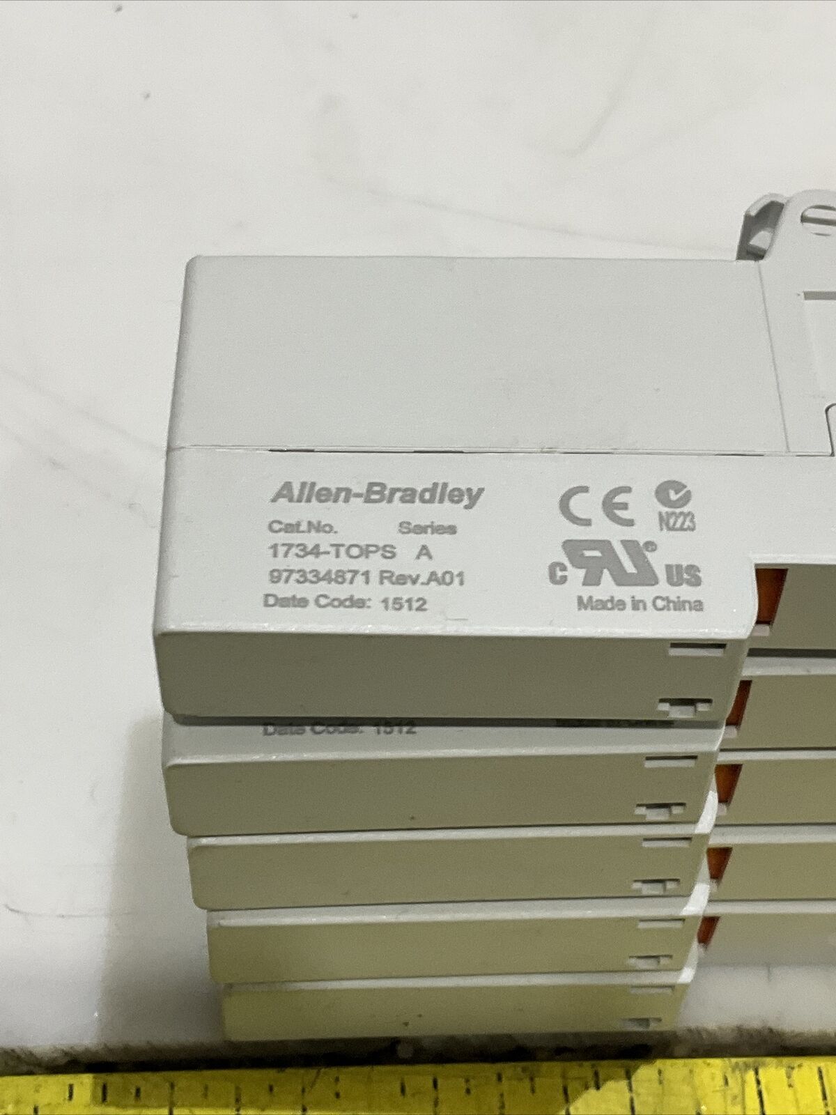 ALLEN BRADLEY 1734-TOPS 97334871 REV.A01 HIGH POWER OUTPUT MODULE LOT OF 5 CDM