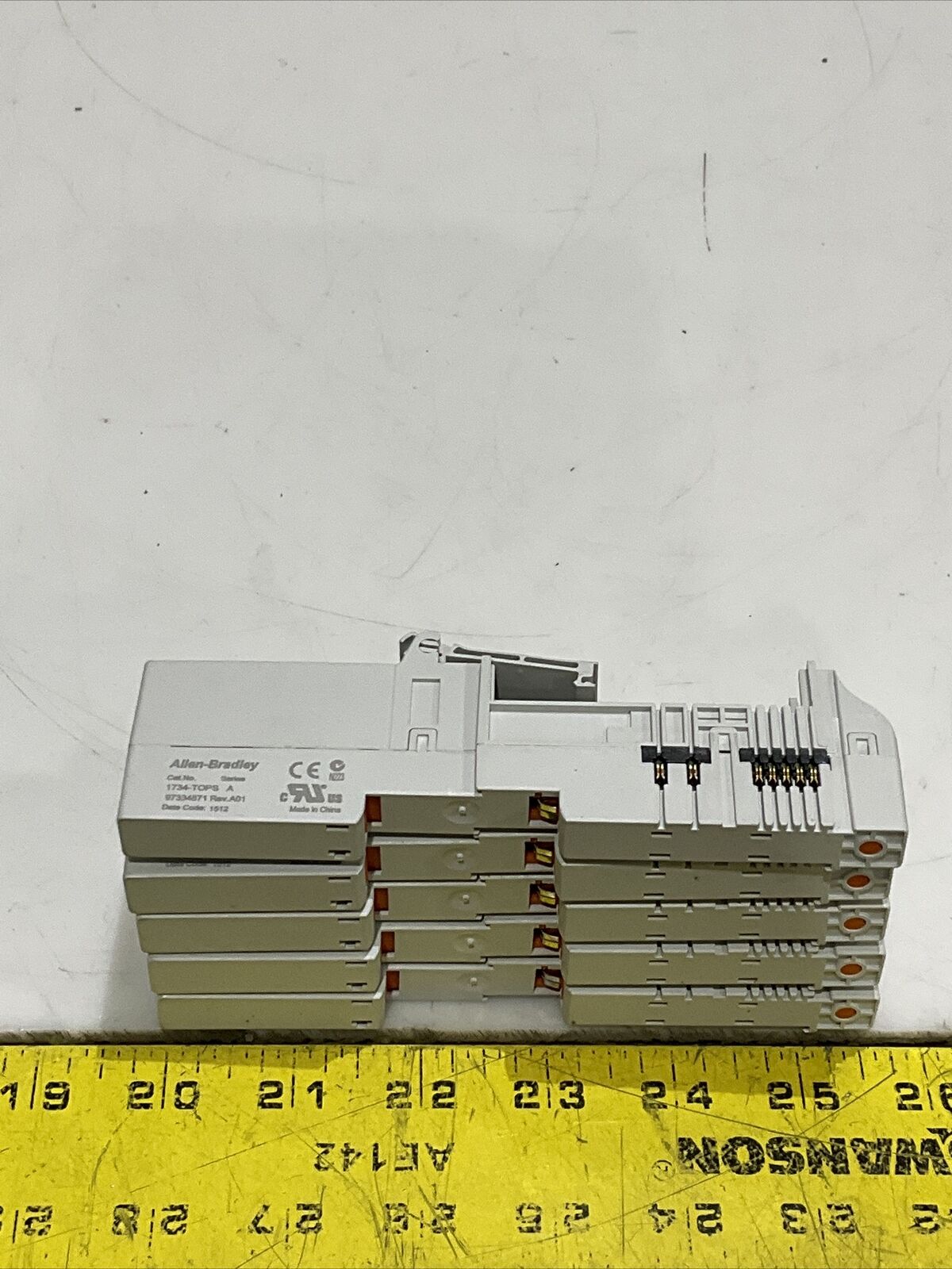 ALLEN BRADLEY 1734-TOPS 97334871 REV.A01 HIGH POWER OUTPUT MODULE LOT OF 5 CDM