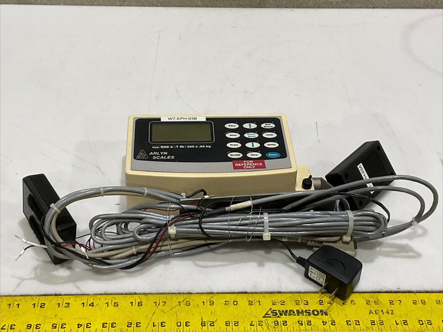 ARLYN MKE- 5 P5 38998 DIGITAL INDICATOR SCALE AP. 500 X .1 LB / 255 X .05 KG CDM
