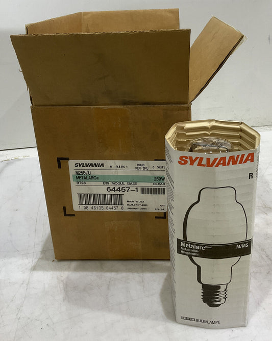 SYLVANIA M250/U METALARC BULB 64457-1 LOT OF 6 476