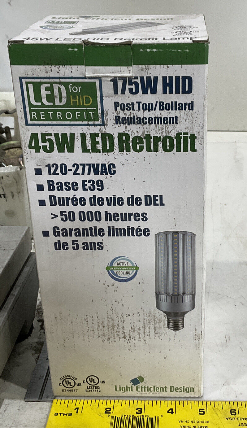 LED 8024M57 45W RETROFIT POST TOP BOLLARD REPLACEMENT 476