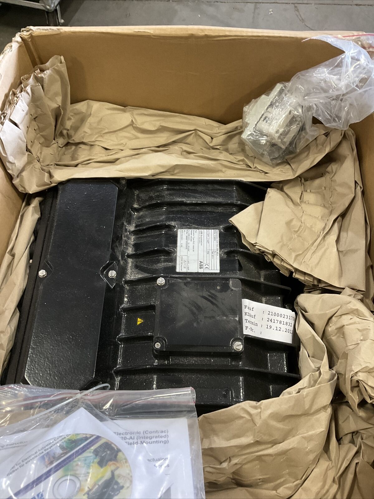 ABB CONTRAC EBN 861H RHD 16000 ELECTRONIC DRIVE UNIT 373