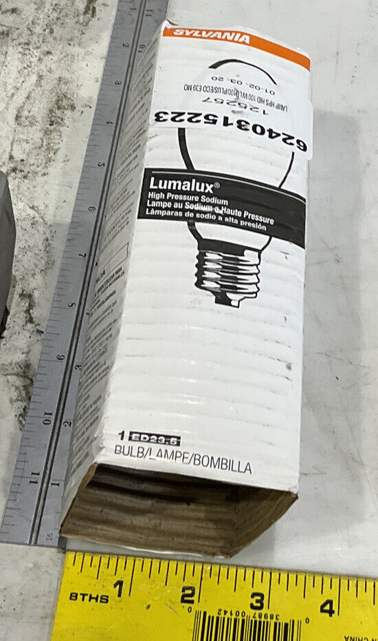 SYLVANIA LU100/PLUS/ECO LUMALUX BULB 476