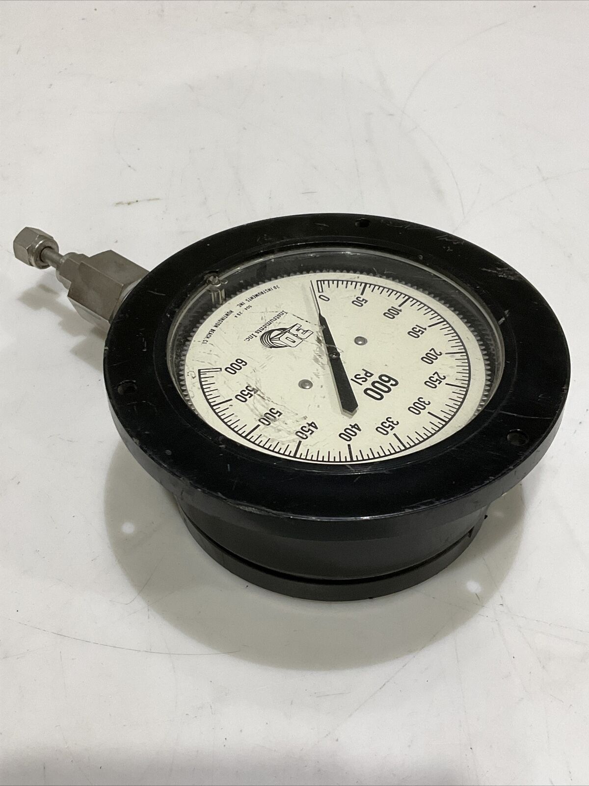 3D 504-28A 25504-28C11 PRESSURE GAUGE 600 PSI 479