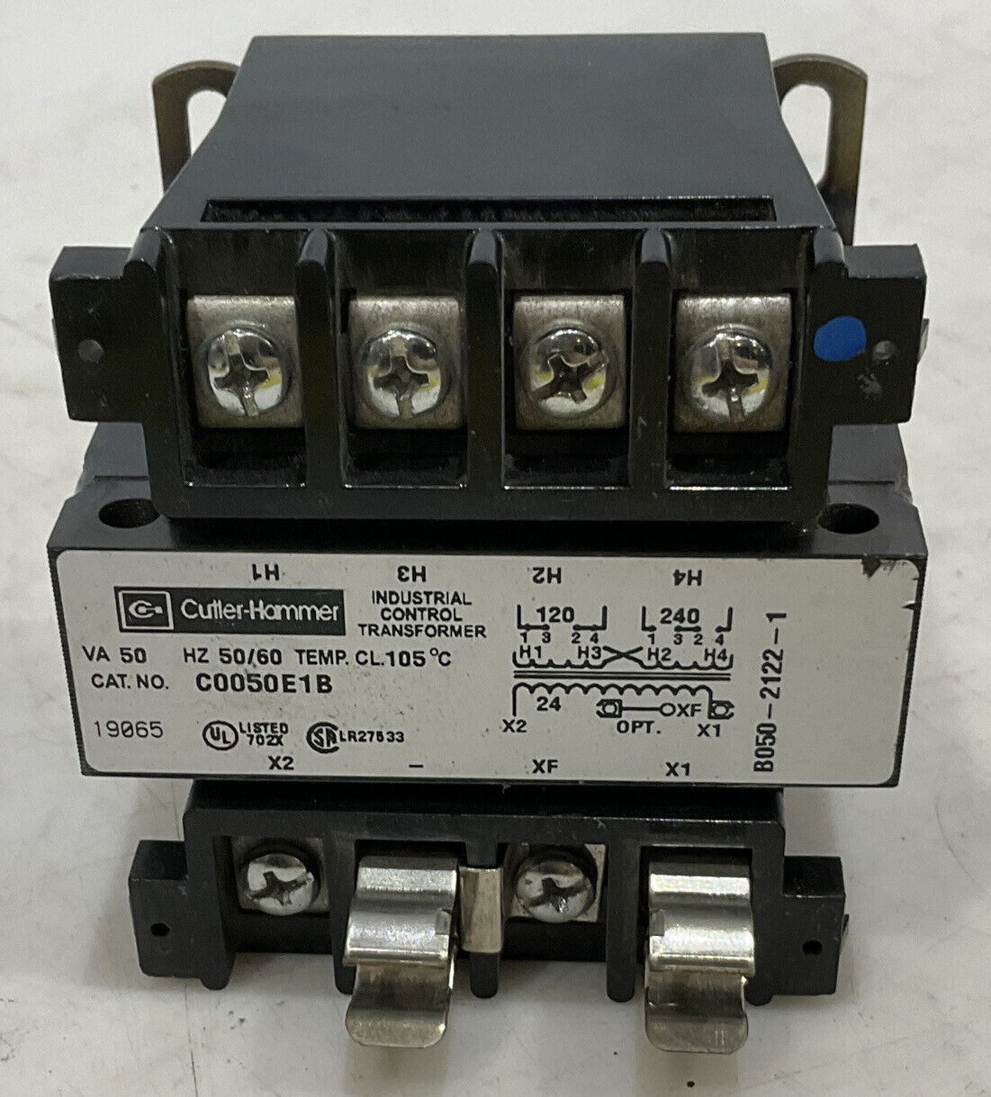 CUTLER-HAMMER C0050E1B INDUSTRIAL CONTROL TRANSFORMER B050-2122-1 476