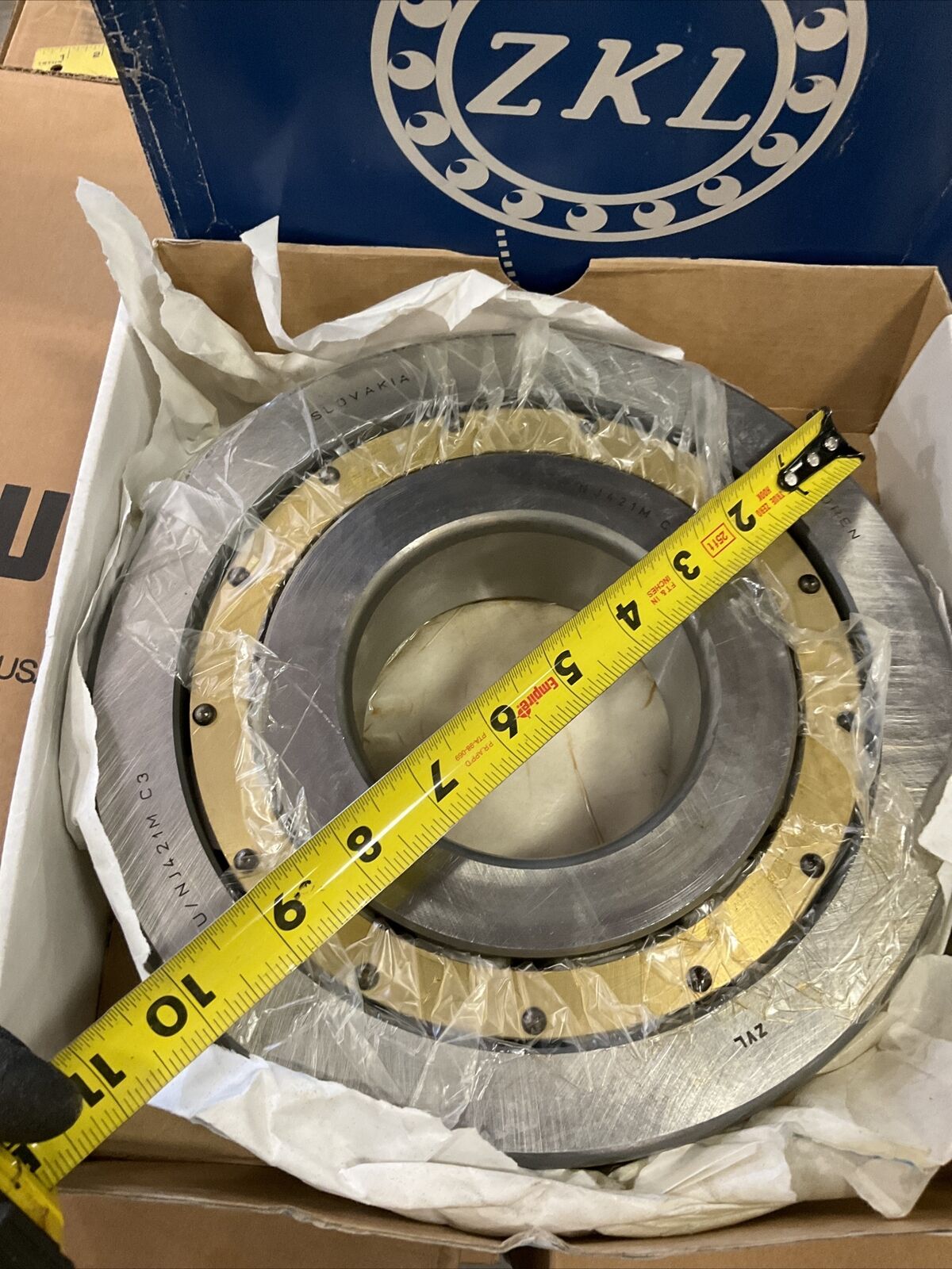 ZKL ZVL NJ421MC3 CYLINDRICAL SEPERABLE INNER ROLLER BEARING 373