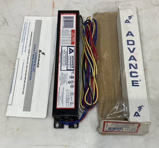 ADVANCE VEL-2S40-SC ELECTRONIC BALLASTS LOT OF 8 476