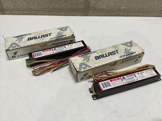 ADVANCE VEL2S40SC F40T12 RAPID START ELECTRONIC BALLEST LOT OF 2 476