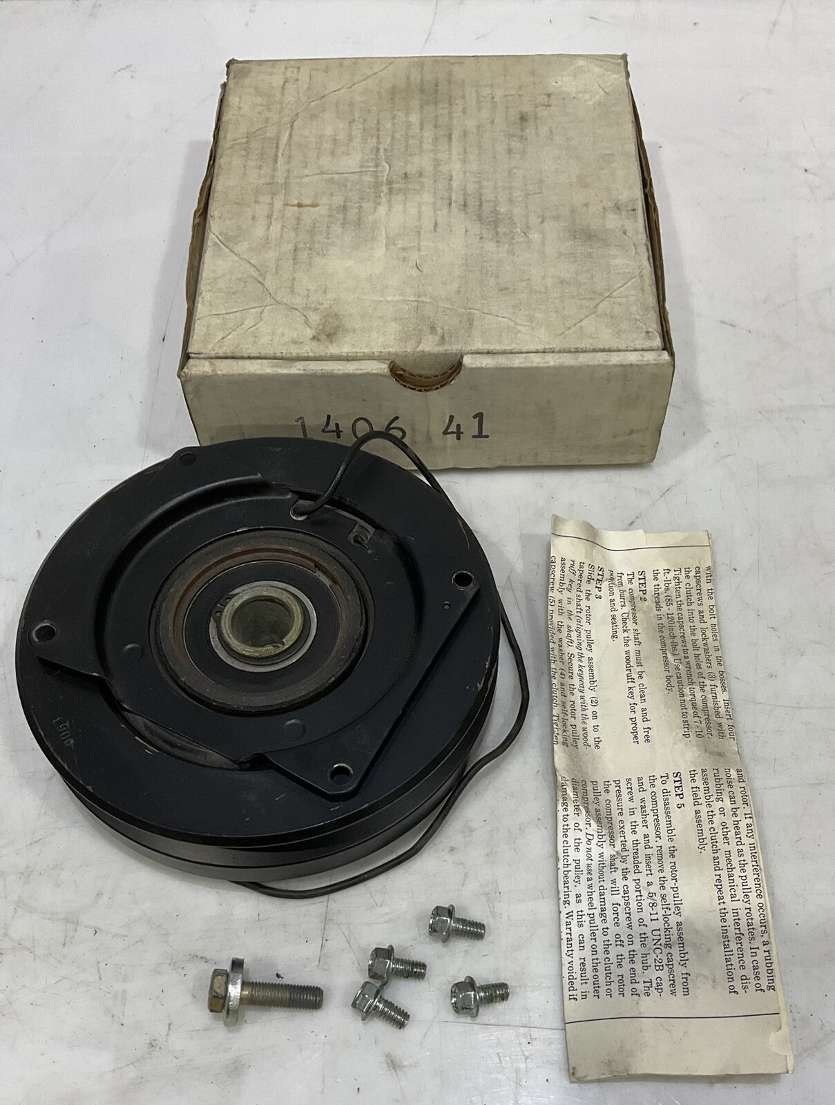 FOUR SEASONS TEMP CONTROL 47980 CLUTCH ASSEMBLY 476