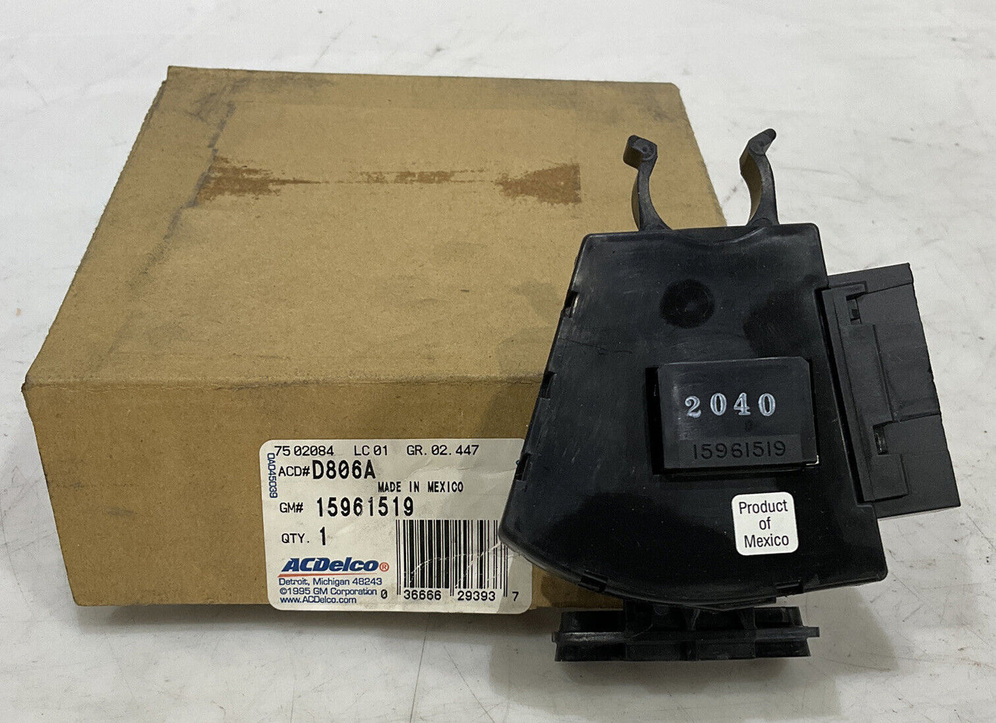 ACDELCO 15961519 BRAKE LIGHT SWITCH 476