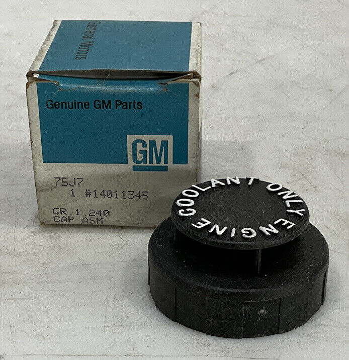 GENERAL MOTORS 14011345 75J7 COOLANT CAP 476