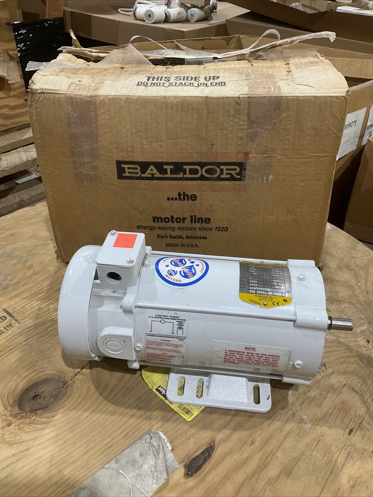 BALDOR H24A 81133293 3/4HP .75HP 1750RPM INDUSTRIAL MOTOR 373