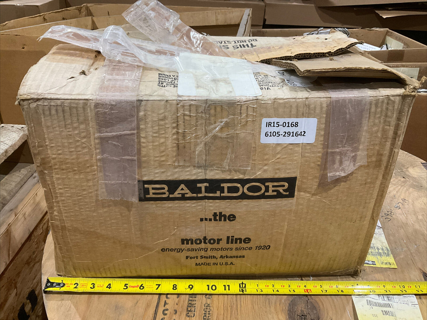 BALDOR H24A 81133293 3/4HP .75HP 1750RPM INDUSTRIAL MOTOR 373