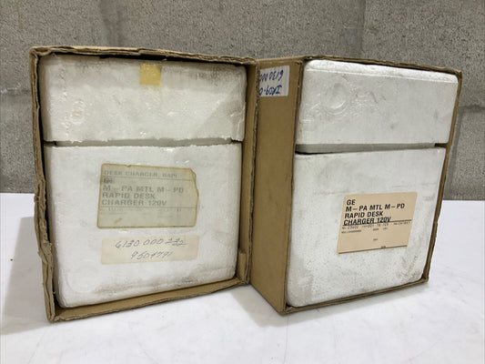 GE 344A3072P1 M-PA MTL M-PD RAPID DESK CHARGER 120V 50-60HZ 33W LOT OF 2 373