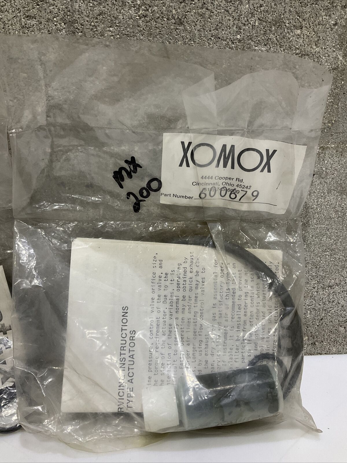 XOMOX 600679 PNEUMATIC VANE ACTUATOR REPAIR KIT LOT OF 2 373