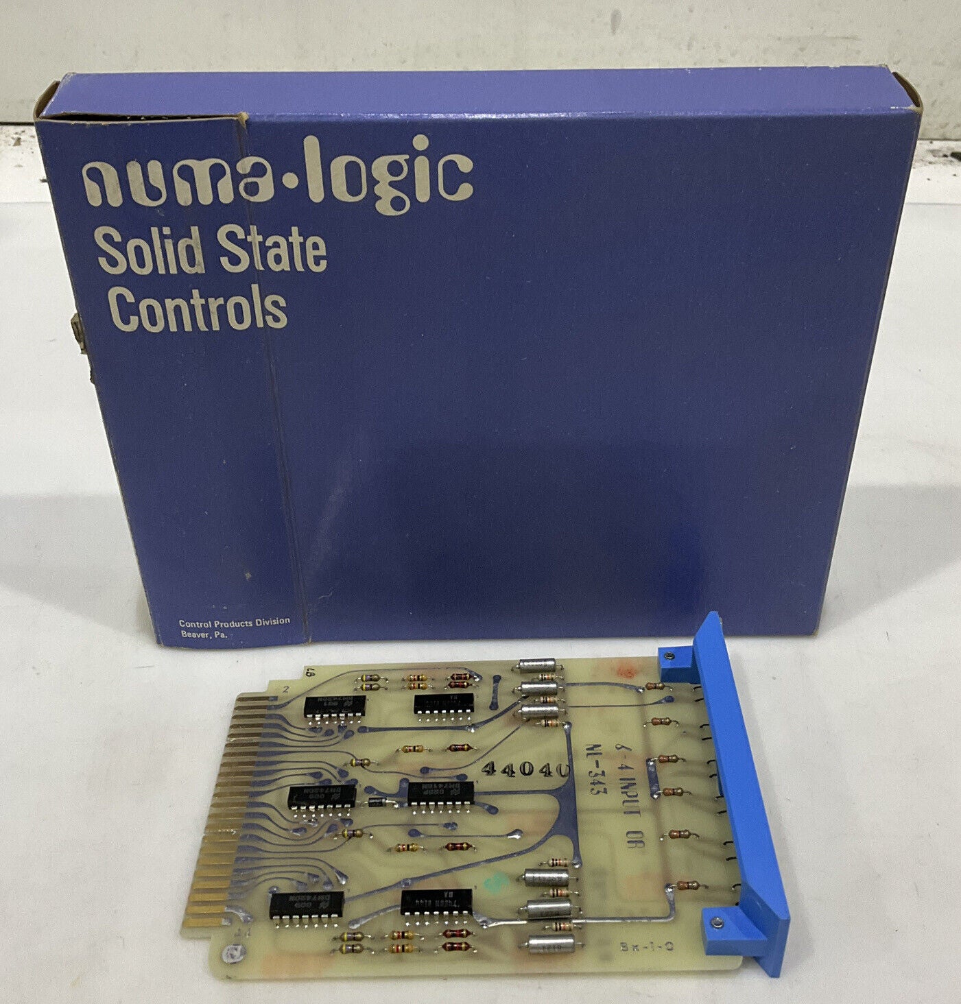 NUMA LOGIC SOLID STATE CONTROLS 6-4 INPUT DR NL-343 373