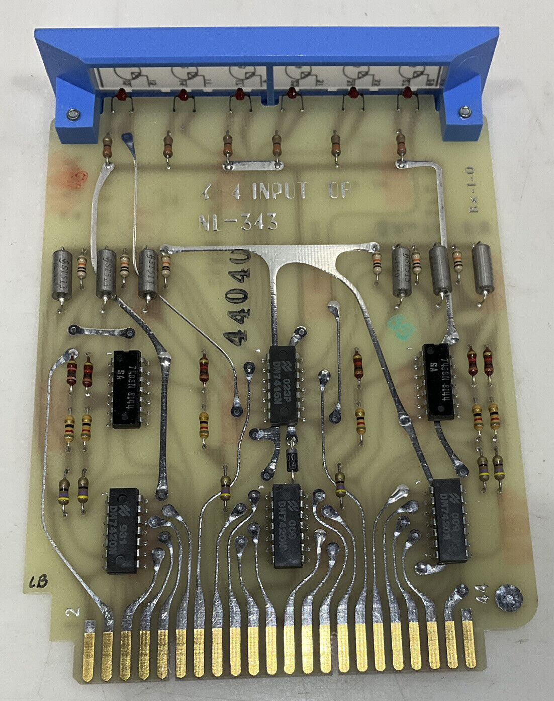 NUMA LOGIC SOLID STATE CONTROLS 6-4 INPUT DR NL-343 373