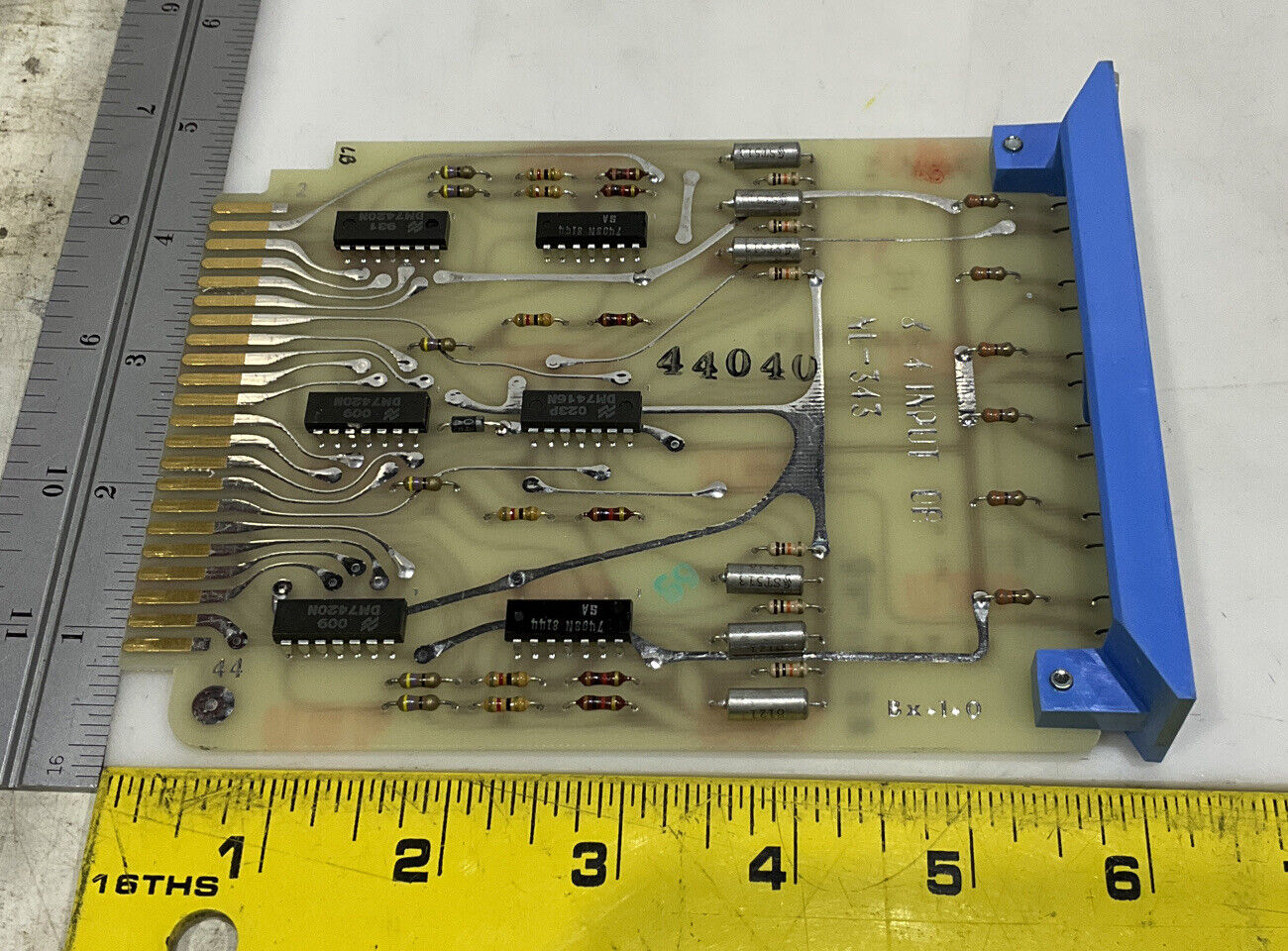 NUMA LOGIC SOLID STATE CONTROLS 6-4 INPUT DR NL-343 373