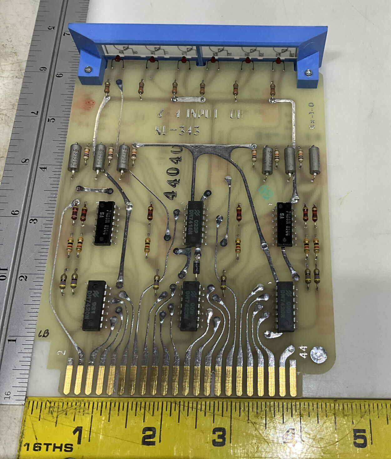 NUMA LOGIC SOLID STATE CONTROLS 6-4 INPUT DR NL-343 373