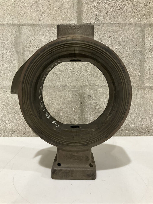 PRATT MKII MONOFLANGE RUBBER SEAT BUTTERFLY VALVE 150 PSIG SIZE 6" 373