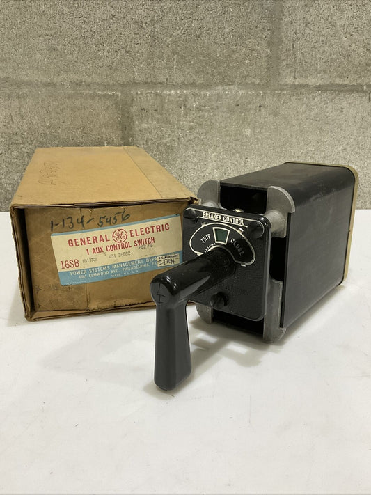 GE 16SB1B7X2 AUX CONTROL SWITCH 373