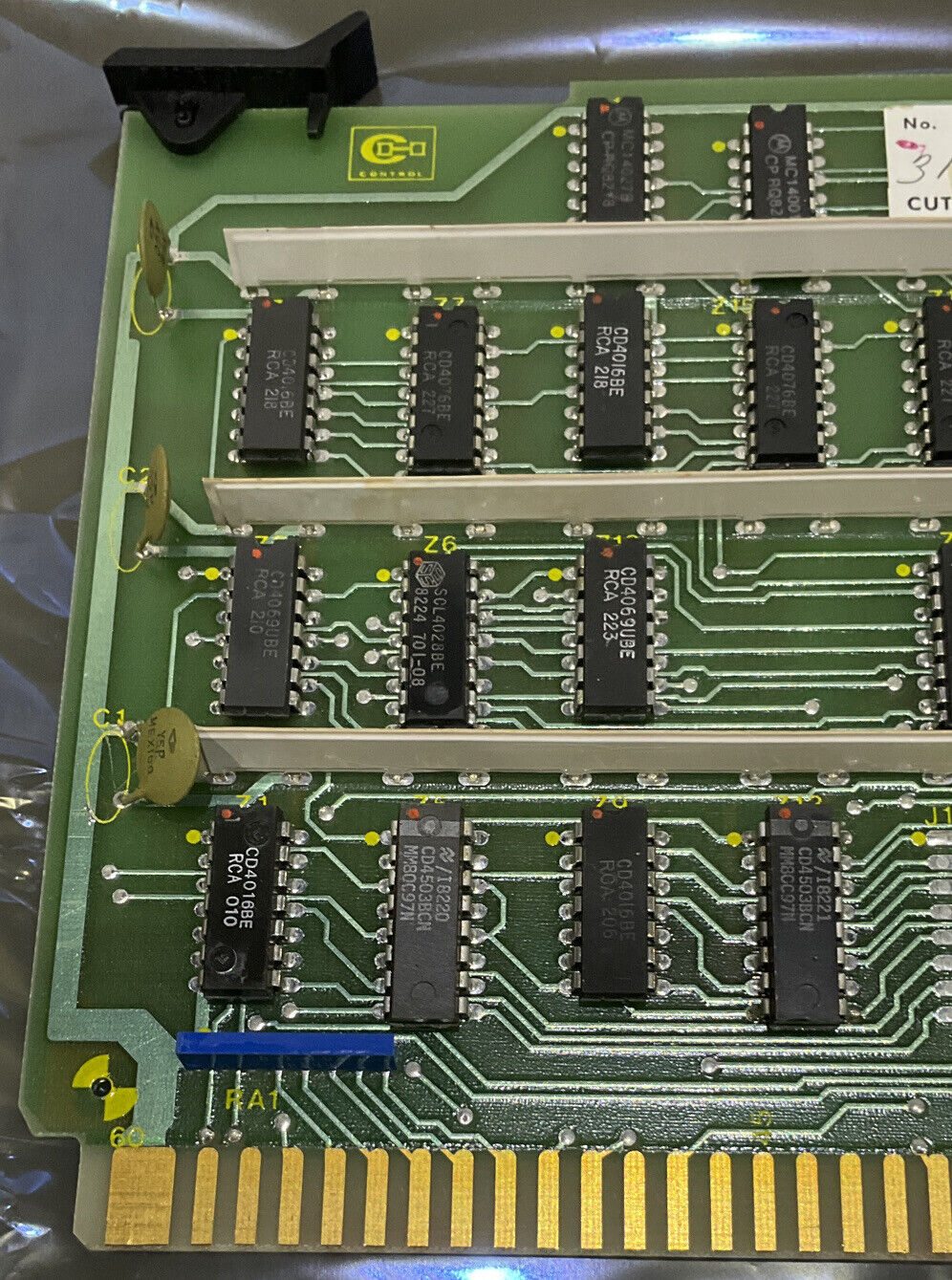 CUTLER-HAMMER D520BC3 DIRECTROL  MESSAGE ASSEMBLY CIRCUIT BOARD 373